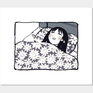 I draw happy sleepytime osaka  / funny azumanga daioh manga panel Posters and Art